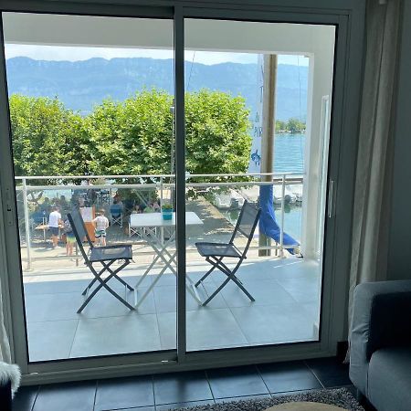 Pieds Dans L'Eau Au Lac Du Bourget Le Bourget-du-Lac Zewnętrze zdjęcie