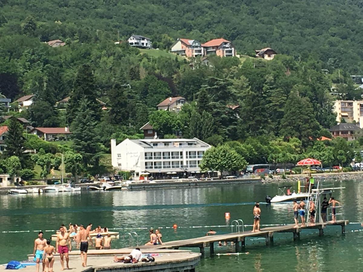 Pieds Dans L'Eau Au Lac Du Bourget Le Bourget-du-Lac Zewnętrze zdjęcie
