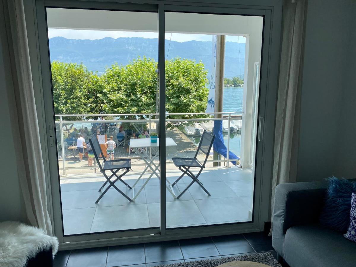 Pieds Dans L'Eau Au Lac Du Bourget Le Bourget-du-Lac Zewnętrze zdjęcie